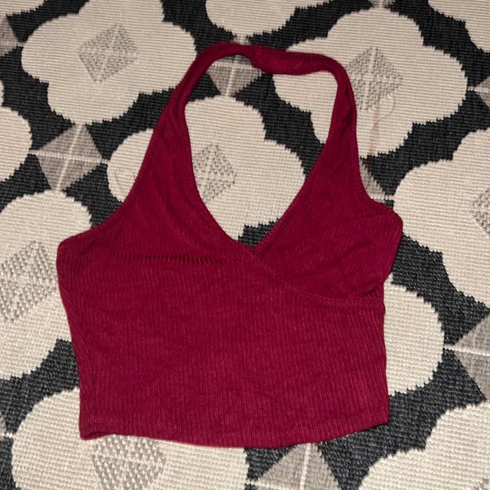 Halter crop top - Picture 1 of 5